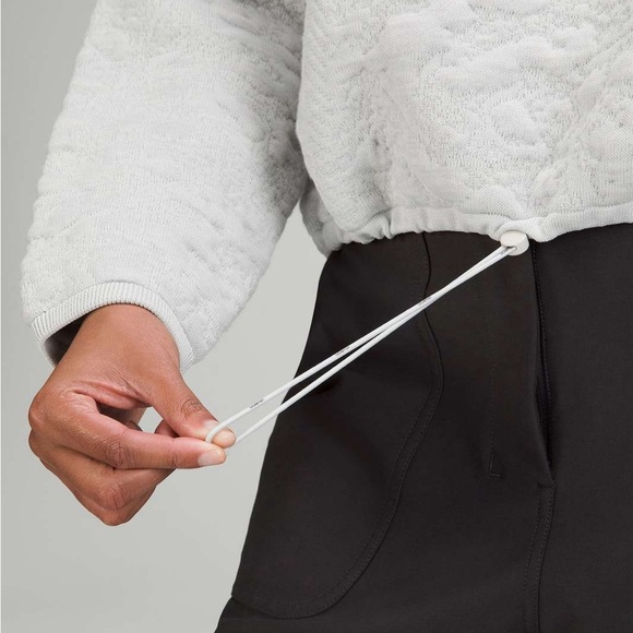 LULULEMON ATHLETICA Jacquard Merino Wool Multi Texture Crew Neck Sweater - Picture 3 of 9